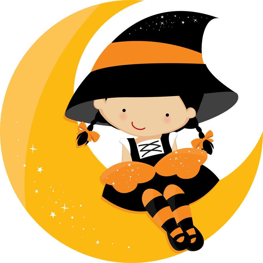 Cute halloween pin page clipart free 4