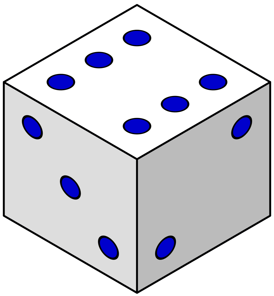 Dice clipart free