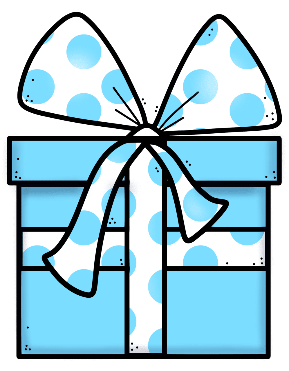 Present pin page clipart photo 3