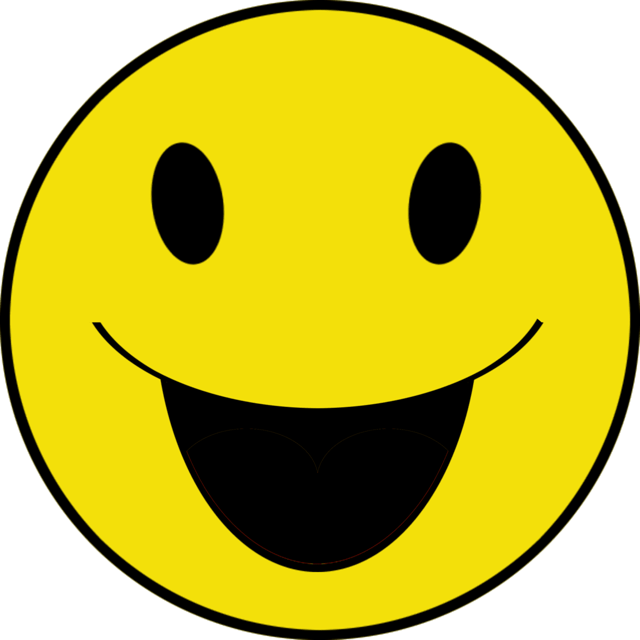 Smiley face image with background clipart