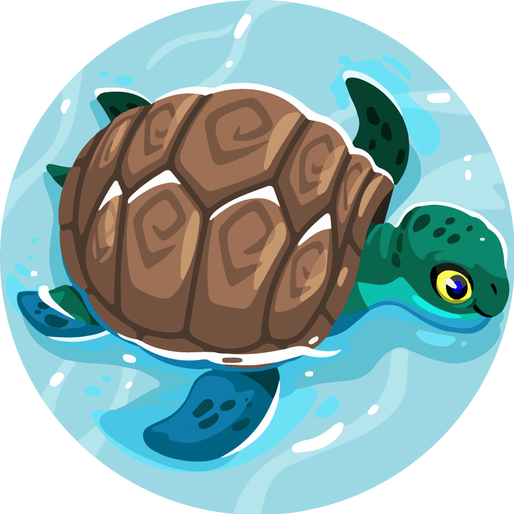 Sea turtle agario skins page clipart logo