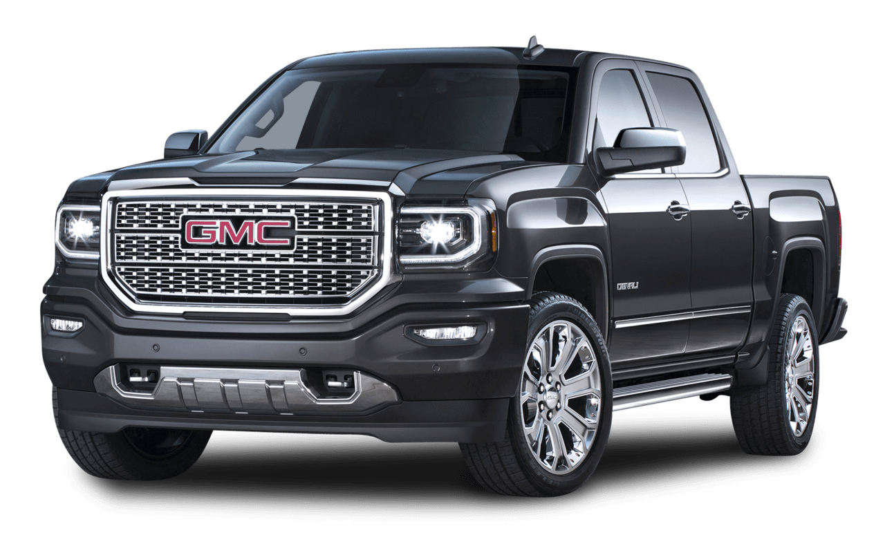 Truck black gmc sierra denali car clipart logo