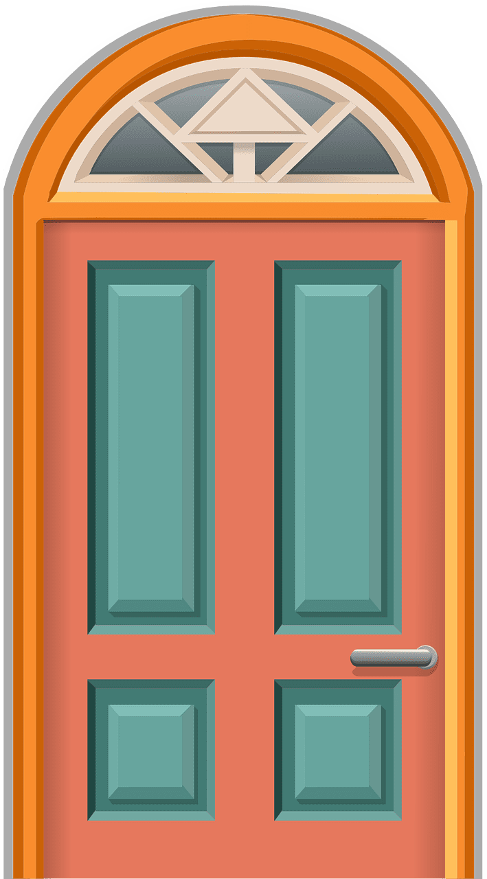 Door pin page clipart clip art