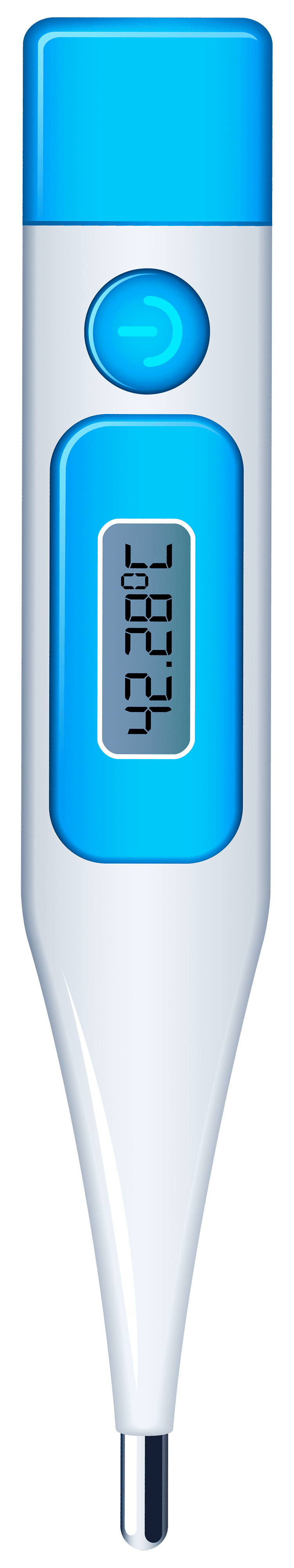 Digital thermometer clipart best free