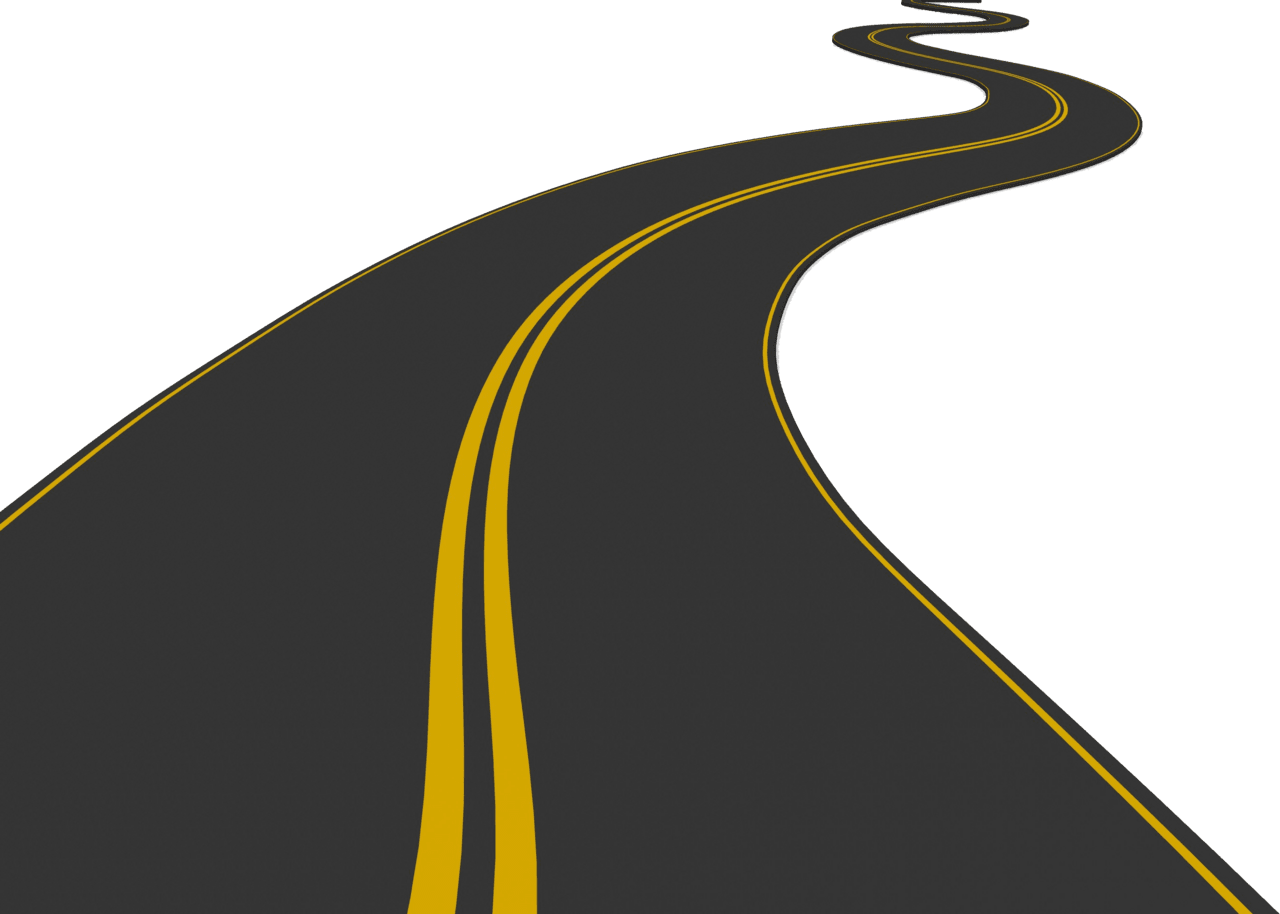 Road high way clipart transparent