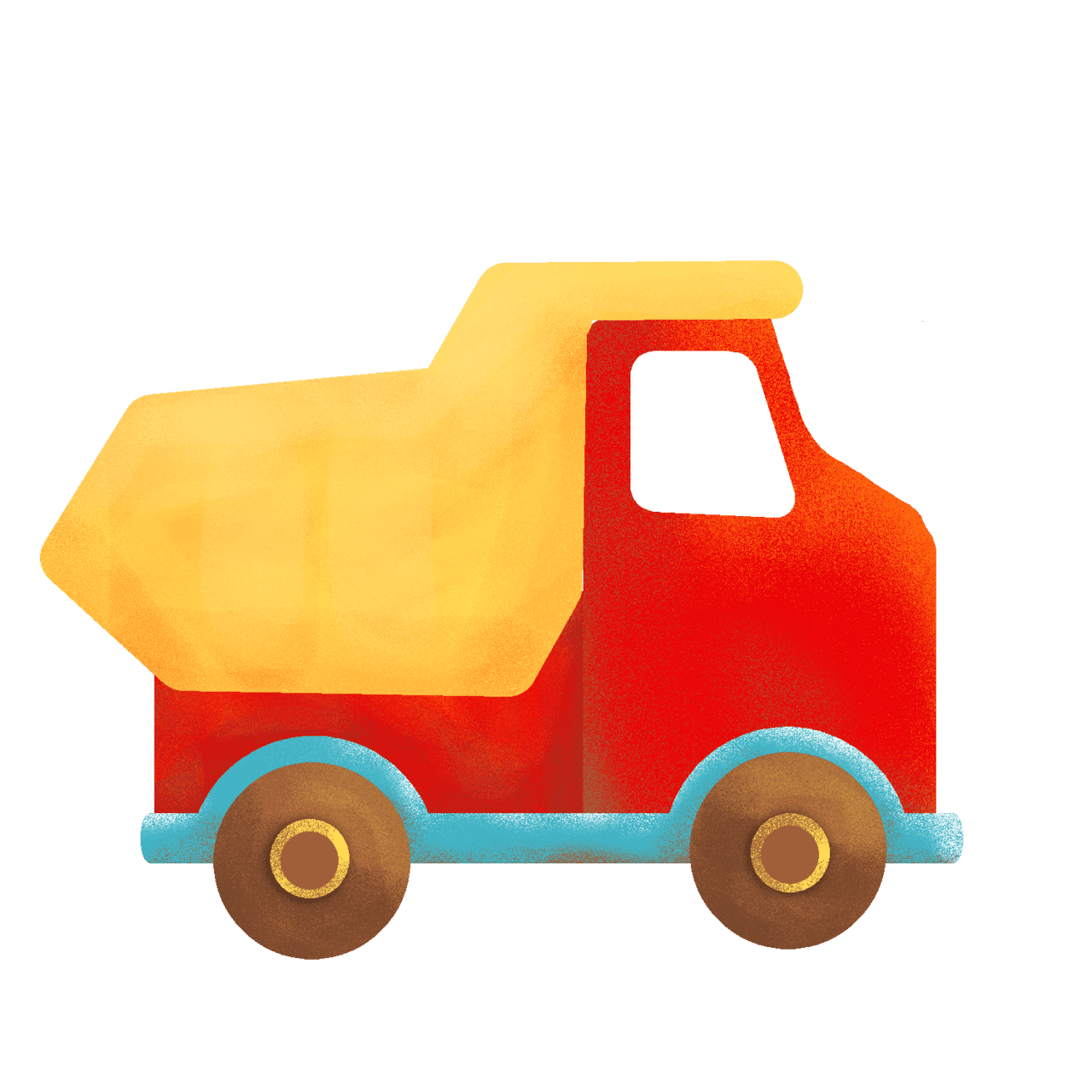 Truck pin page clipart image 2