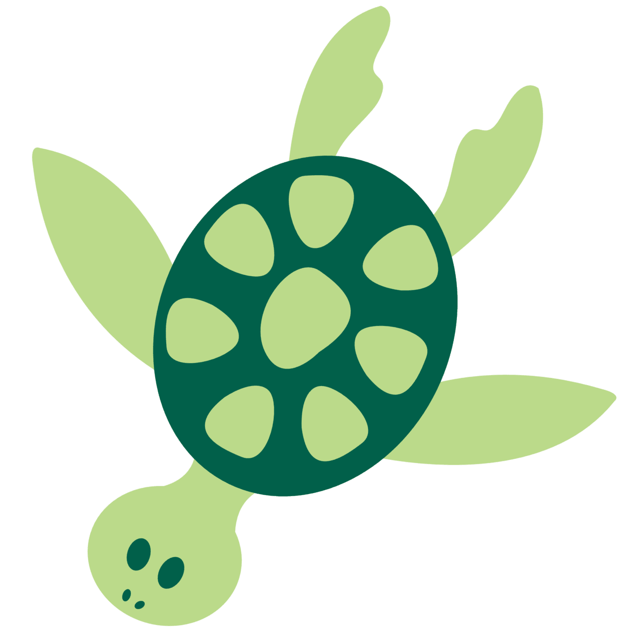 Sea turtle pin page clipart free