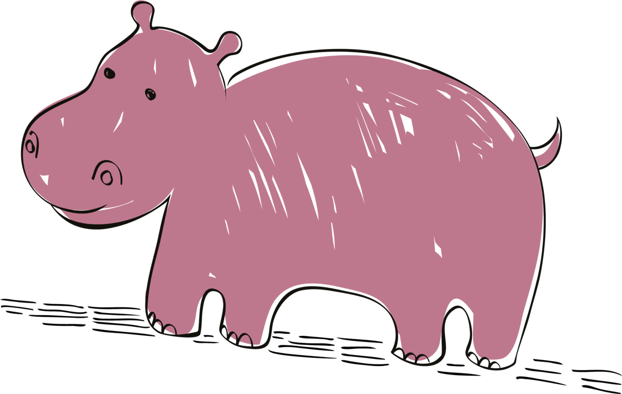Hippo clipart image