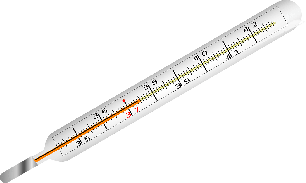Photo of thermometer temperature fever measurement celsius from clipart