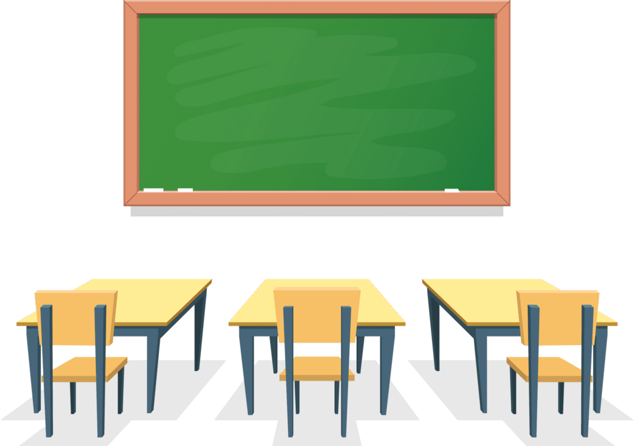 Classroom school desk clipart design clip art