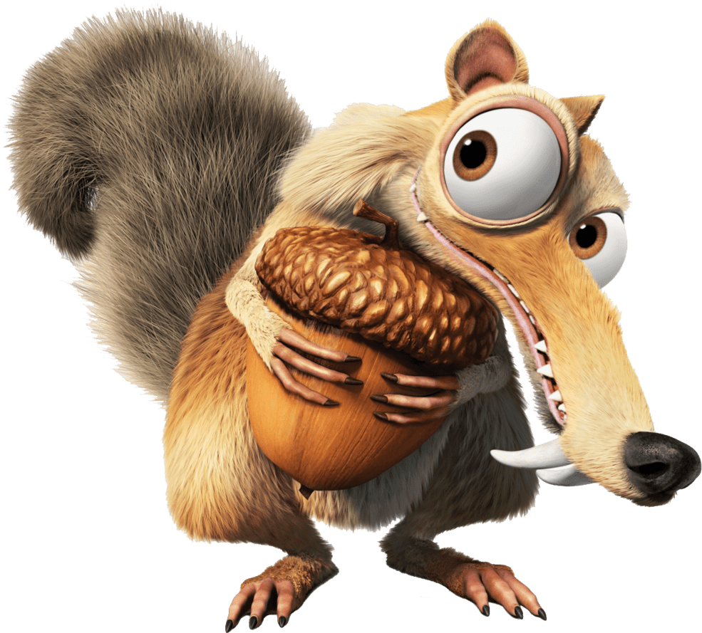 Squirrel scrat clipart photo