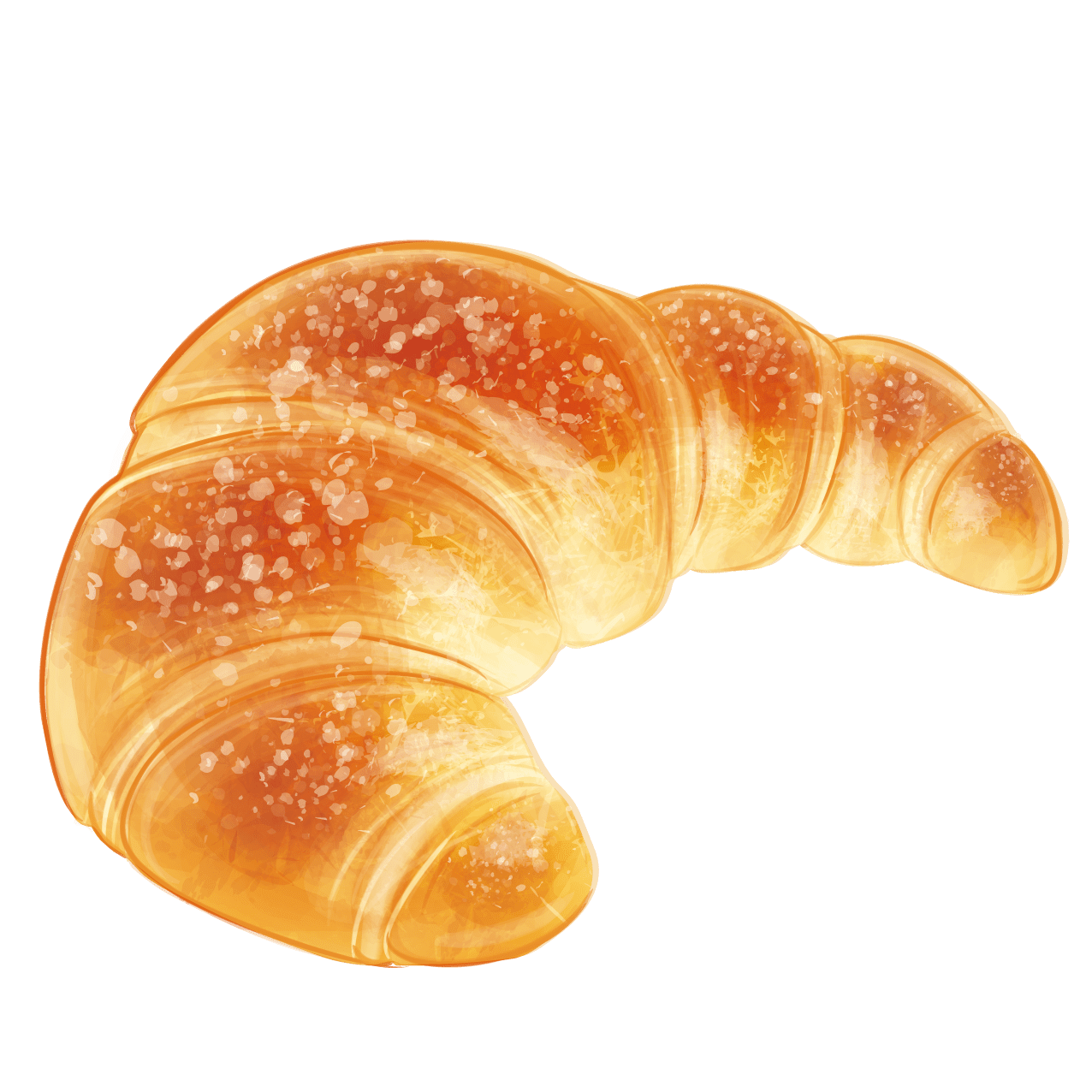 Bread croissant image for clipart 3