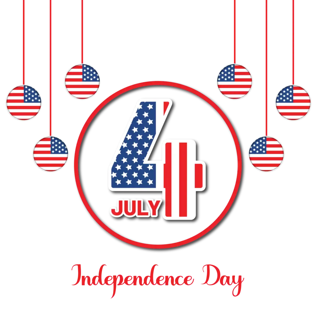 Th of july clipart logo