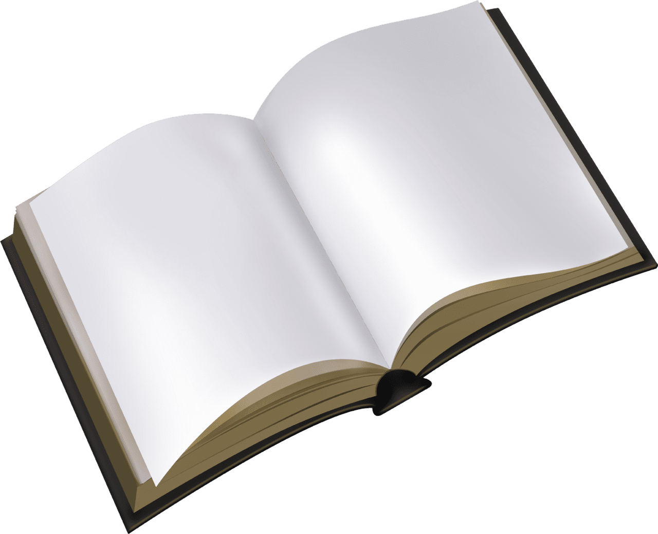 Open book image with background clipart