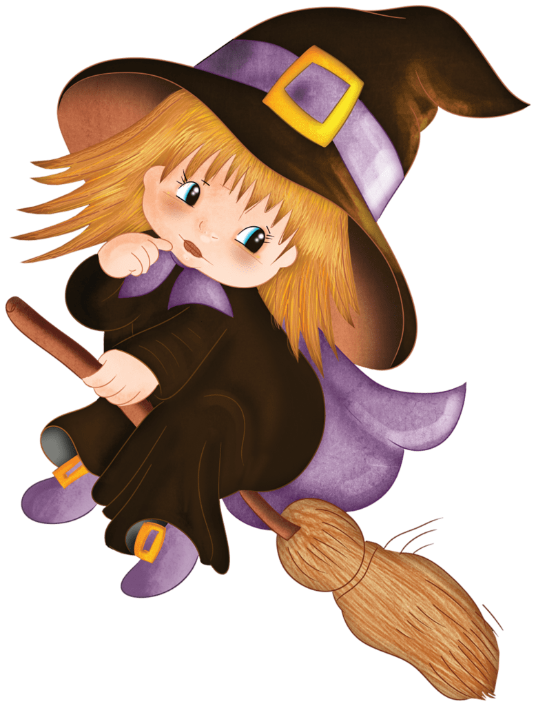 Witch vc halloween clipart photo