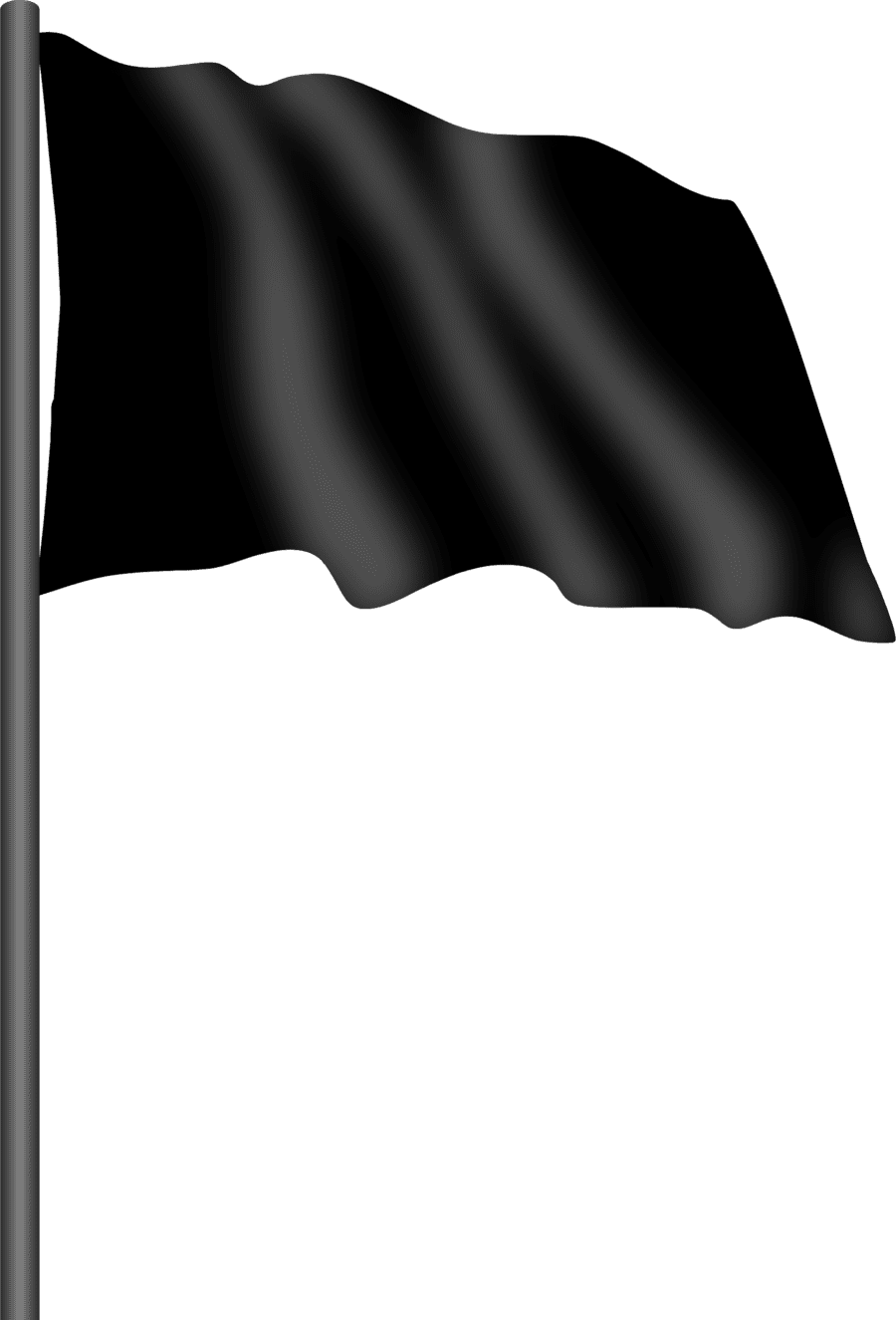 Flag black clipart full size image