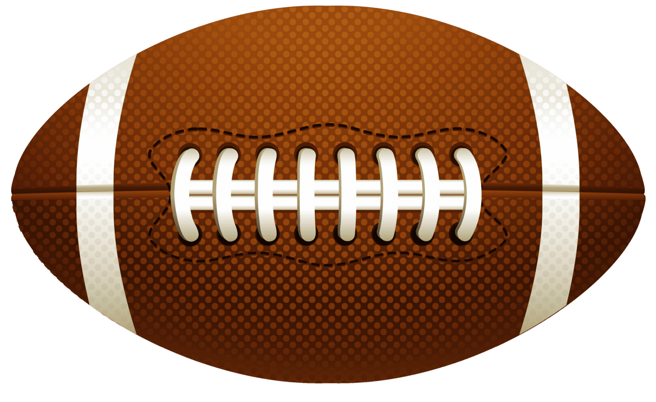 Sports american football ball vector clipart