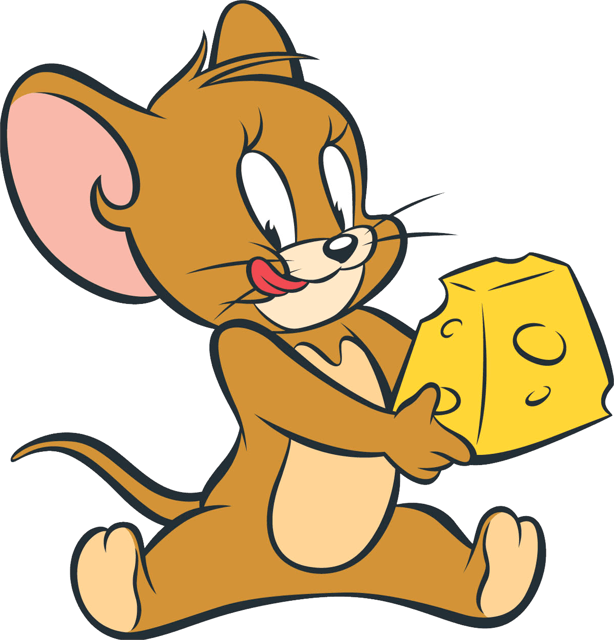 Cheese jerry tom and clipart free