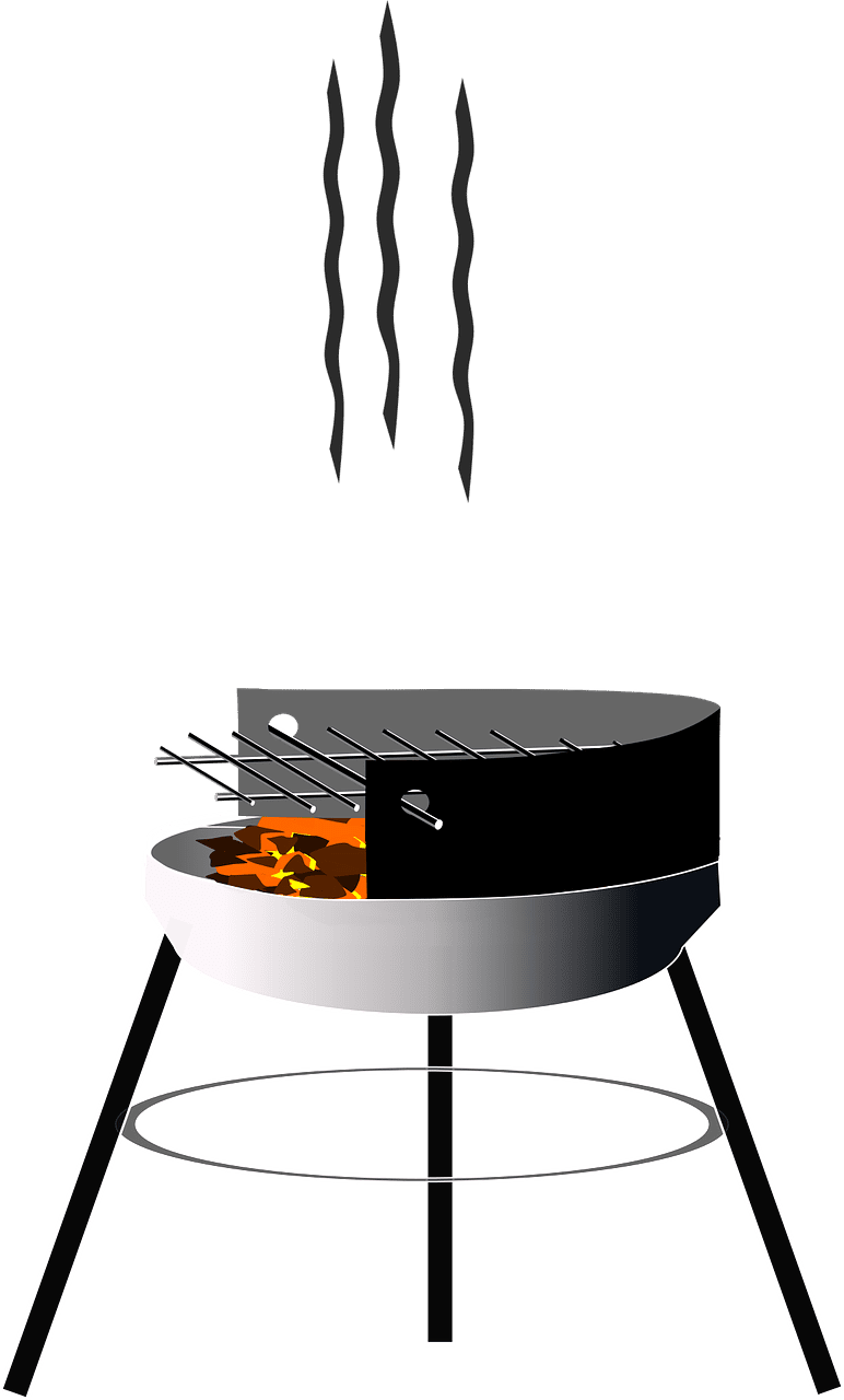 Bbq grill vector art graphics clipart