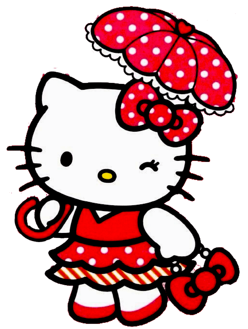 Hello kitty pin page clipart background