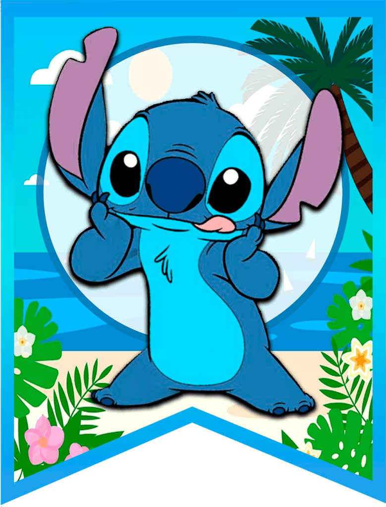 Lilo stitch cupcakes clipart free