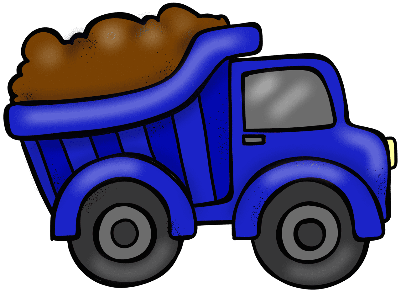 Truck pin page clipart logo