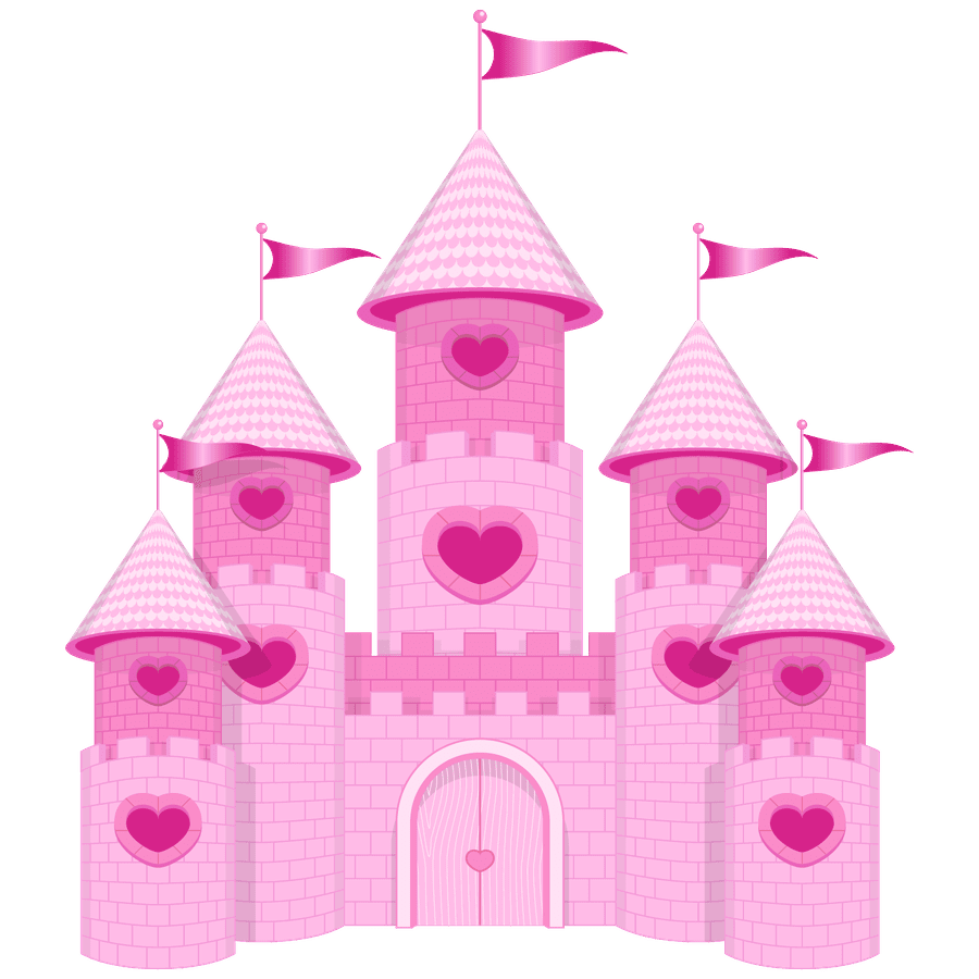 Castle pin page clipart logo 2