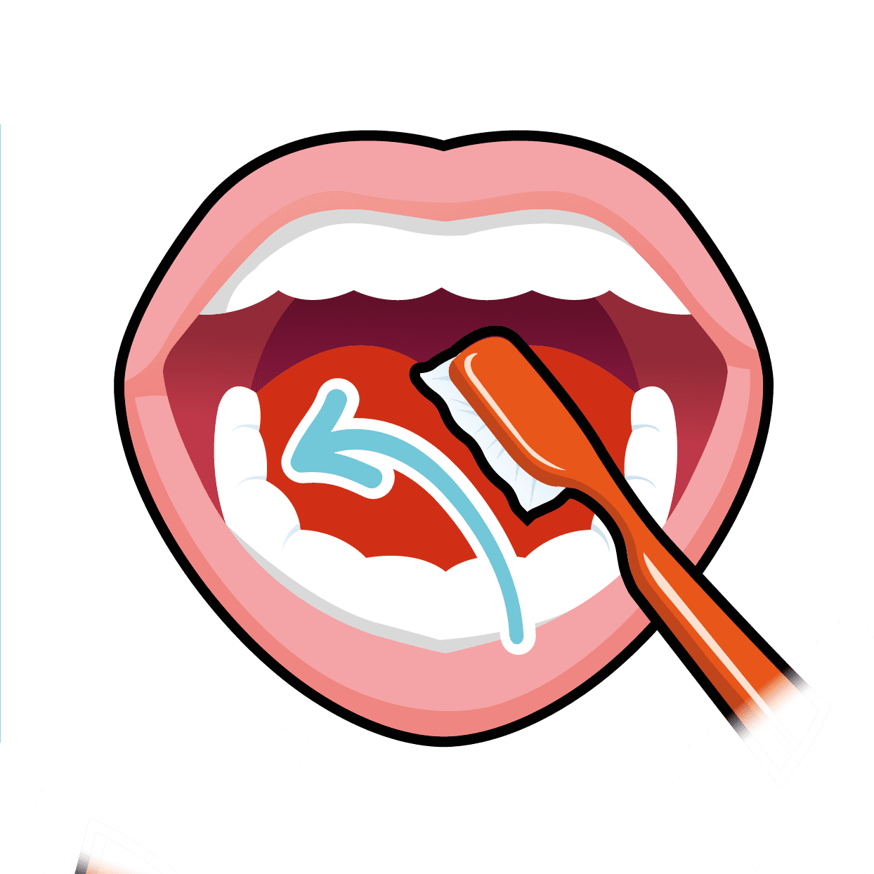 Brush teeth smiley shen startwell clipart transparent