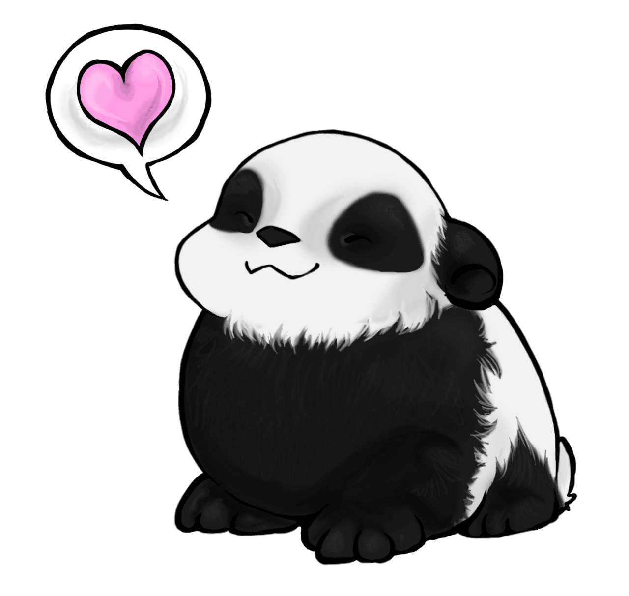 Panda pin page clipart photo 2