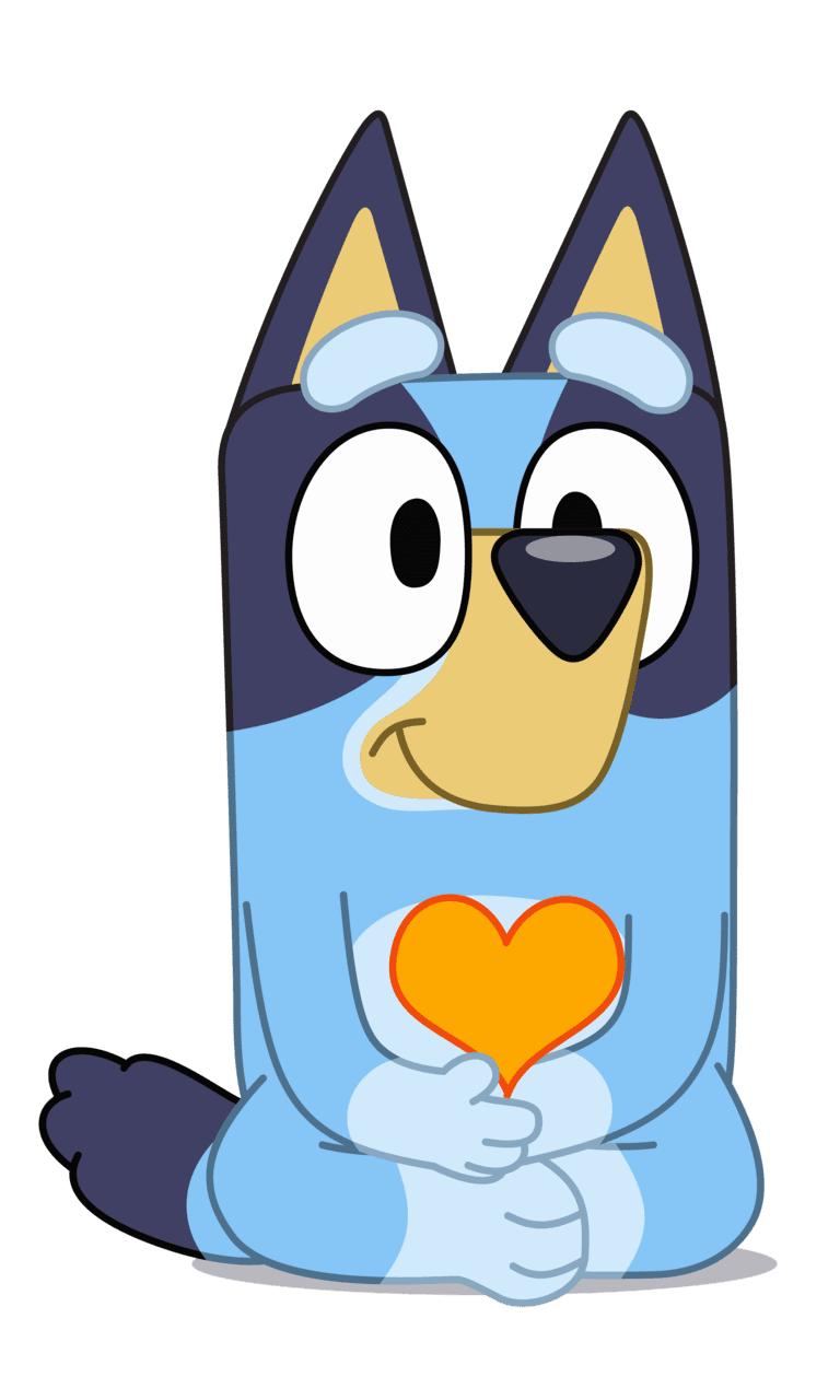 Place bluey artwork clipart clip art