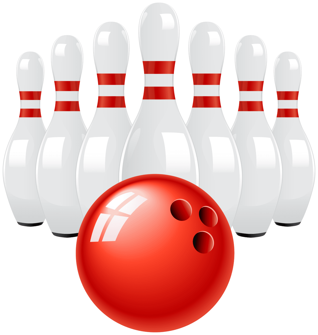 Red bowling ball and pins clipart best logo