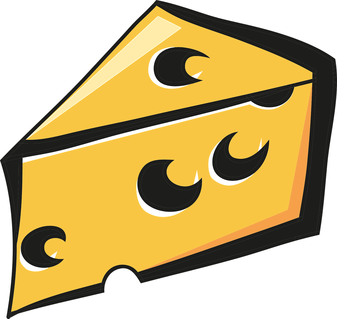 Cheese food dairy vector graphic clipart