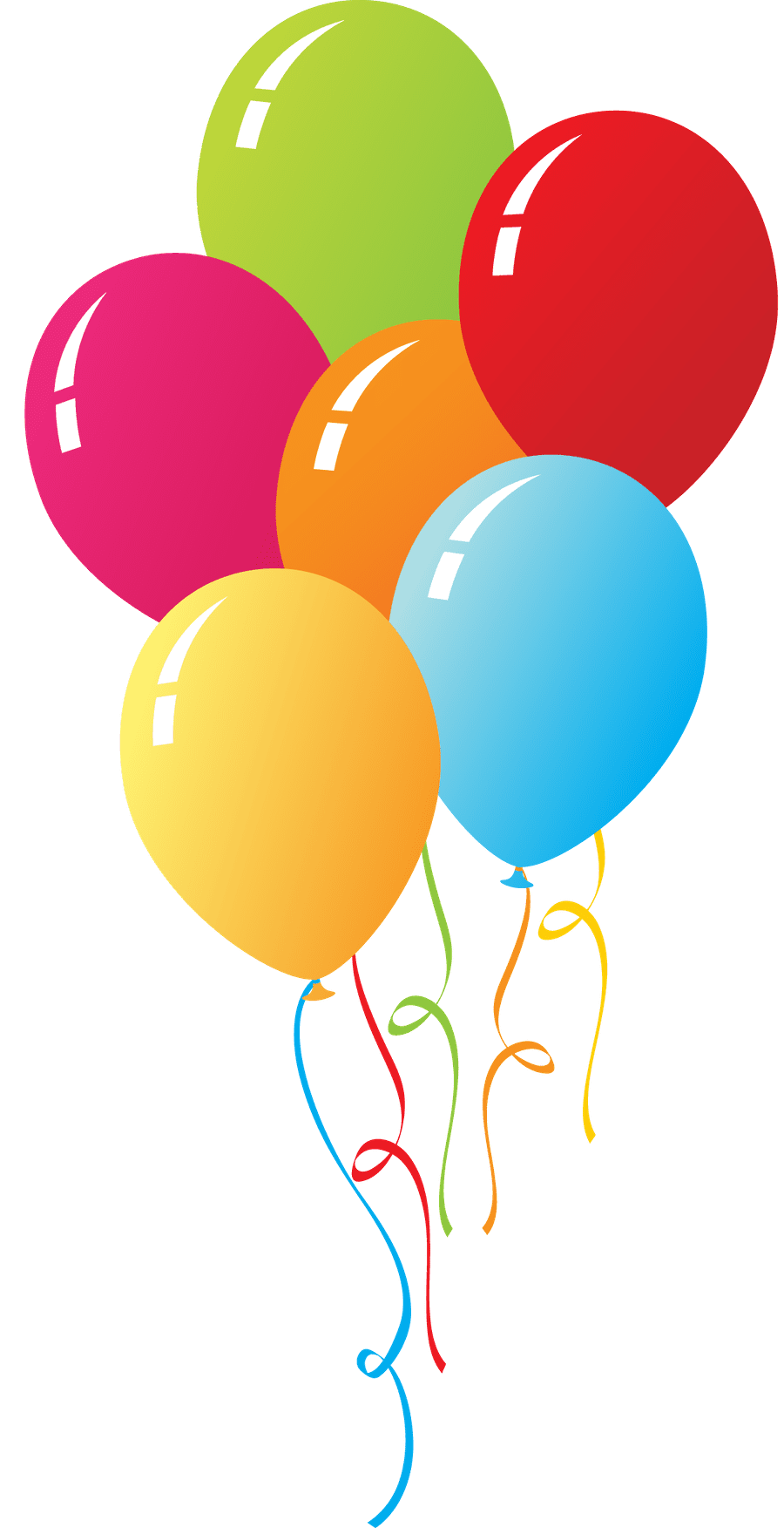 Celebration library of globos de cumplea os animados clipart logo