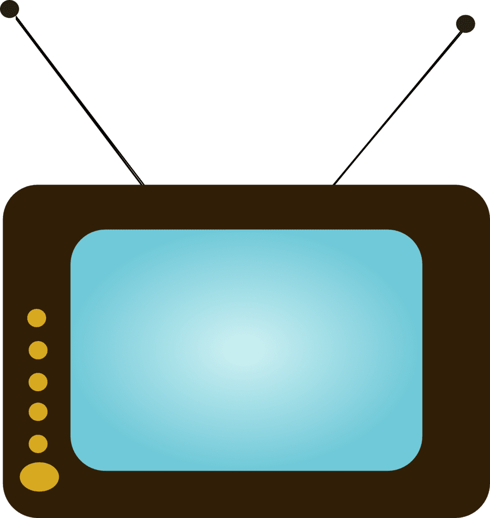 Clipart image tv set id