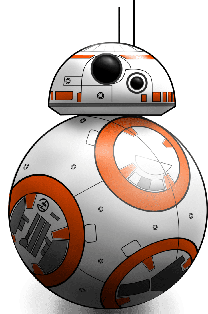 Robot bb clipart collection of star wars images and graphics