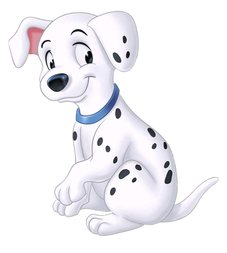 Puppy check out this dalmatians penny image clipart