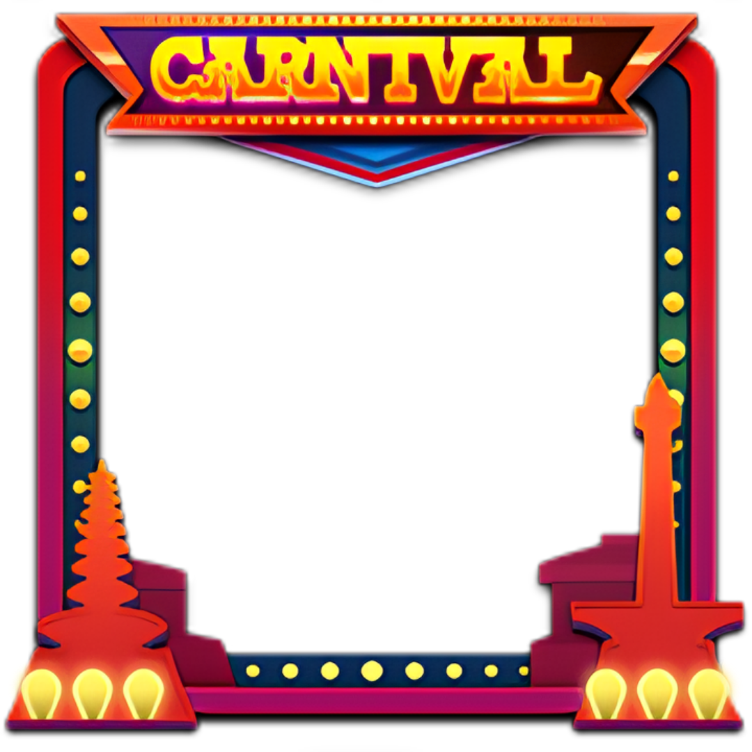 Carnival border mlbb hd quality clipart free