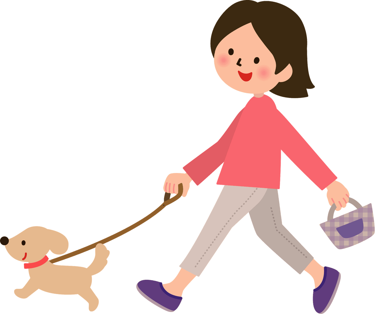 Clipart of dog walker dogs walking clip art