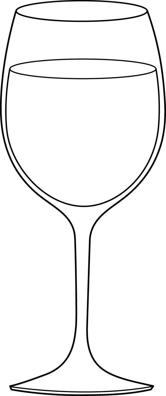 Wine glass pin page clipart clip art