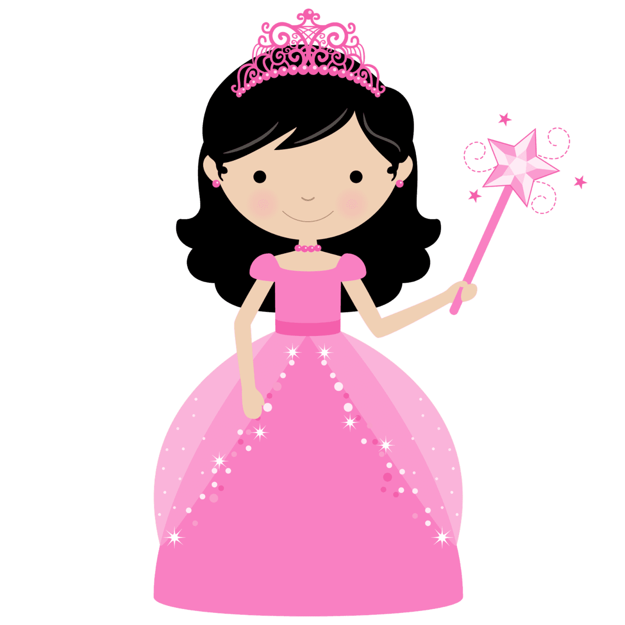 Princess pin page clipart picture