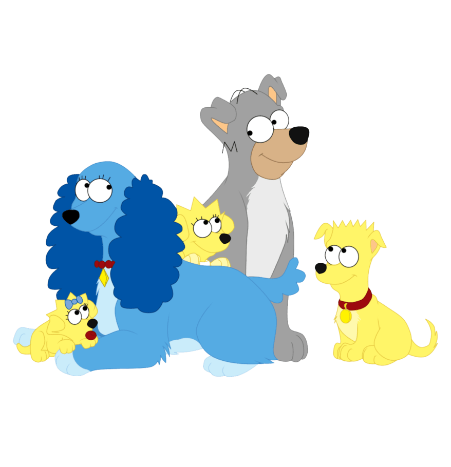 Toys lady and the tramp simpsons by versaci deviantart clipart free