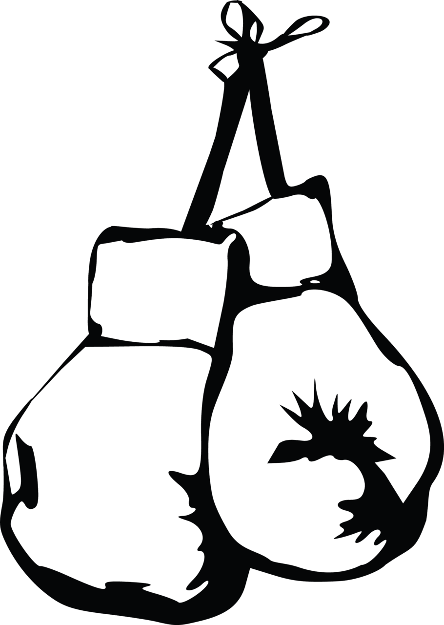 Boxing gloves glove clipart boxer vector