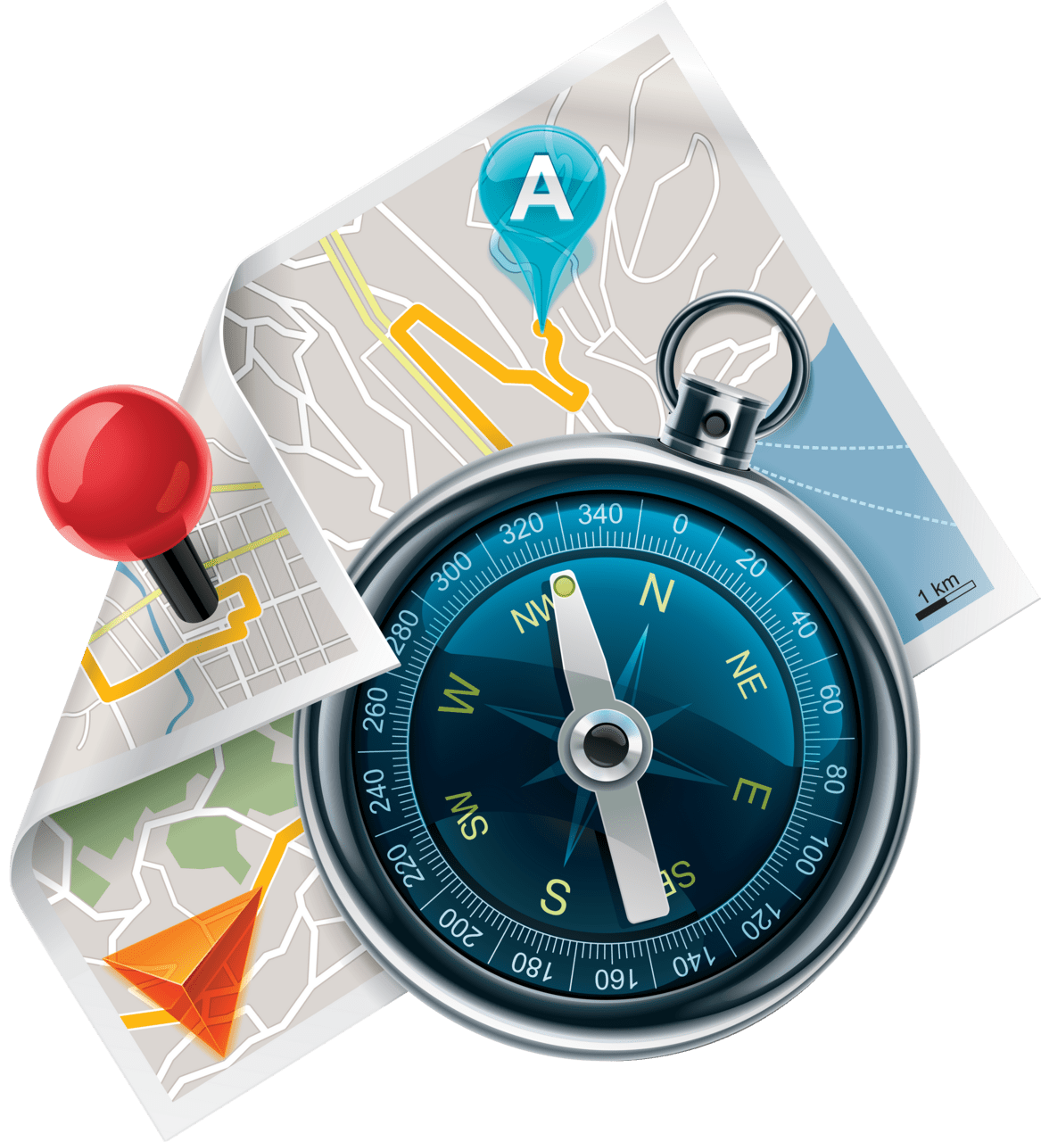 Compass pass clipart background