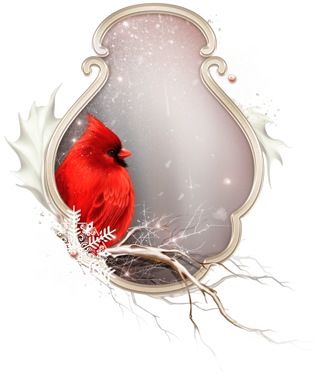 Cardinal pin page clipart free