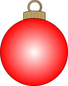 Christmas balls vector clipart line