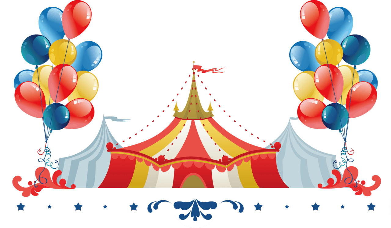 Carnival circus tent backgrouns clipart large size image