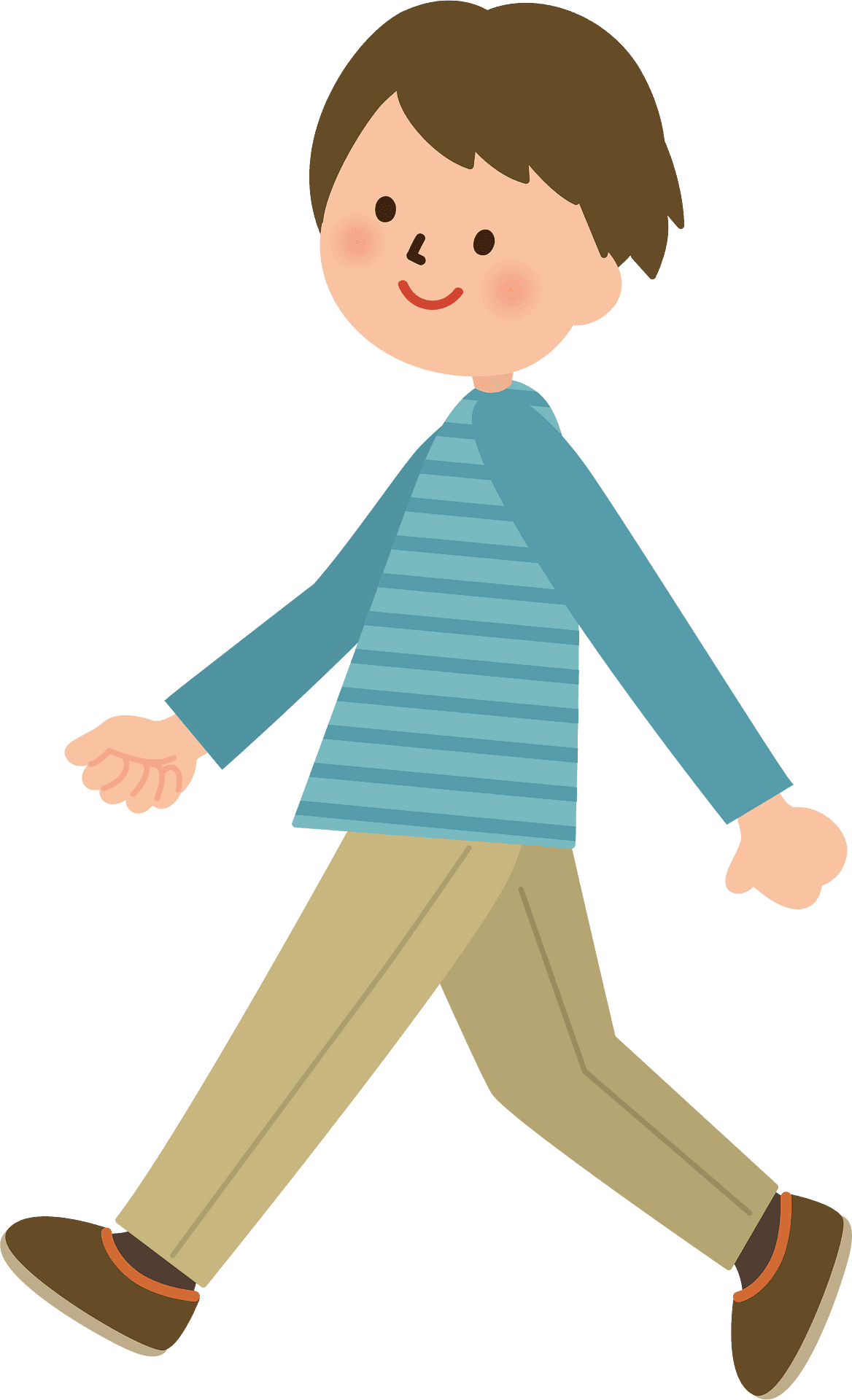 Walking man walk vector clipart images