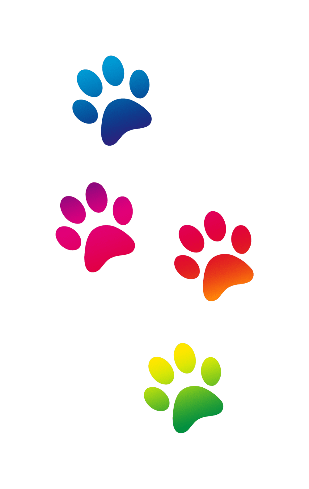 Paw print paws dog cat clipart photo pictures