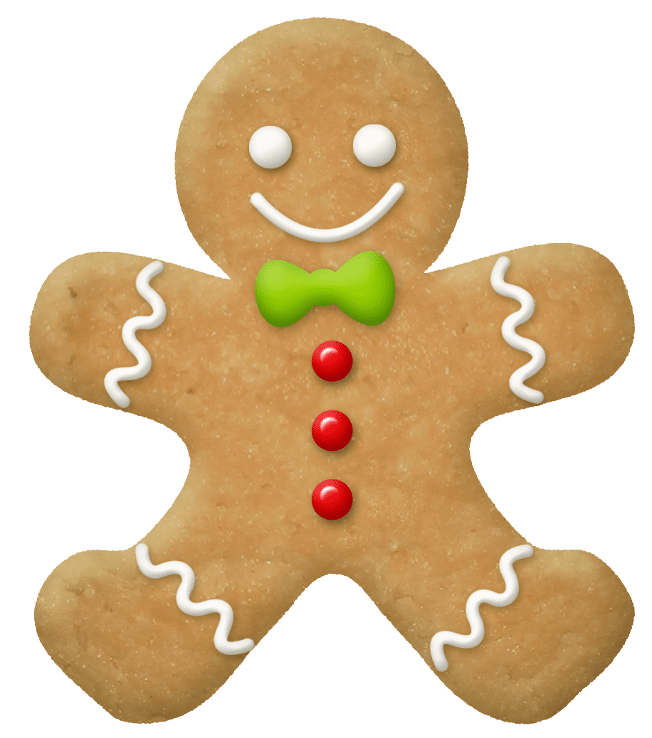 Christmas gingerbread picture clipart