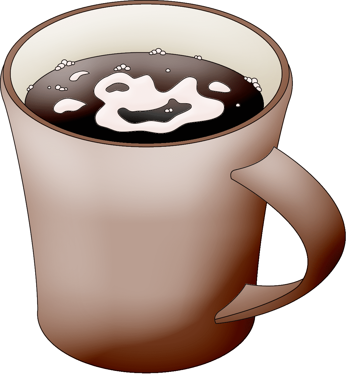 Hot chocolate not found clipart photo